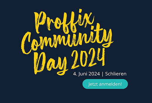 Proffix Community Day 2024 am 4. Juni in Schlieren