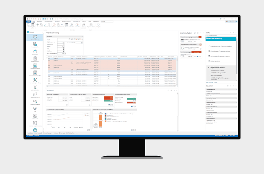 Proffix Finanzbuchhaltung – das Herzstück
